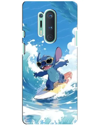 Чехол для OnePlus 8 Pro с картинкой «Стич на волне» Чехол для OnePlus 8 Pro с картинкой «Стич на волне»