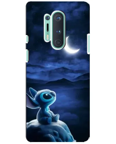Чехол для OnePlus 8 Pro с картинкой «Лунная ночь Стича» Чехол для OnePlus 8 Pro с картинкой «Лунная ночь Стича»