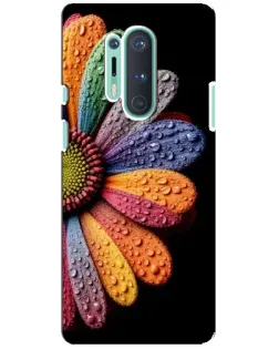 Чохол для OnePlus 8 Pro з картинкою «Райдужна квітка»