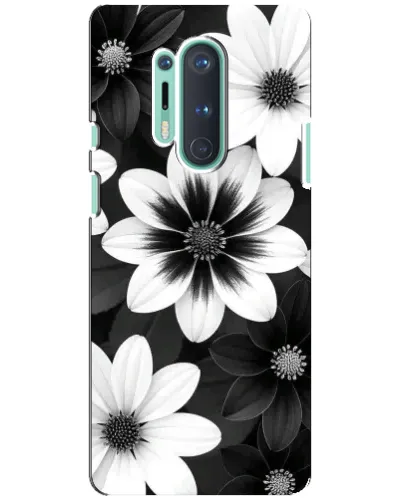 Чохол для OnePlus 8 Pro з картинкою «Монохромні айстри» Чохол для OnePlus 8 Pro з картинкою «Монохромні айстри»