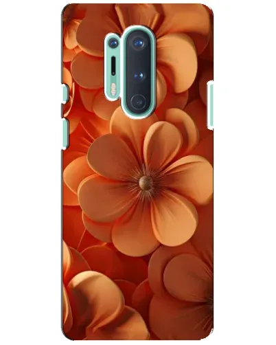 Чохол для OnePlus 8 Pro з картинкою «Помаранчева макро квітка» Чохол для OnePlus 8 Pro з картинкою «Помаранчева макро квітка»
