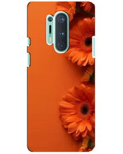 Чохол для OnePlus 8 Pro з картинкою «Помаранчеві гербери»