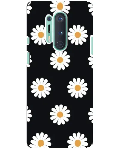 Чохол для OnePlus 8 Pro з картинкою «Ромашки на чорному» Чохол для OnePlus 8 Pro з картинкою «Ромашки на чорному»