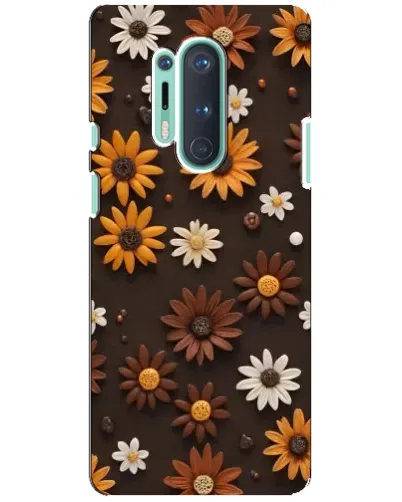 Чохол для OnePlus 8 Pro з картинкою «Візерунок з маленьких соняшників» Чохол для OnePlus 8 Pro з картинкою «Візерунок з маленьких соняшників»