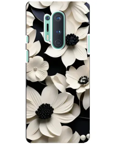 Чохол для OnePlus 8 Pro з картинкою «Об'ємні білі квіти» Чохол для OnePlus 8 Pro з картинкою «Об'ємні білі квіти»