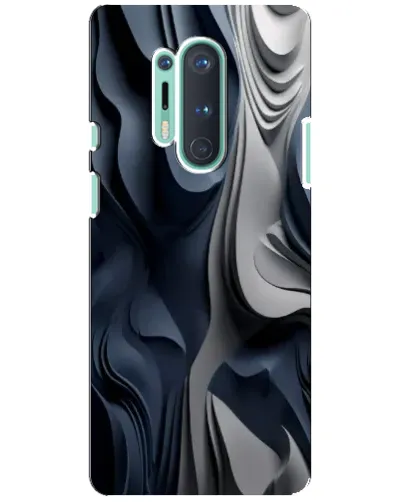 Чохол для OnePlus 8 Pro з картинкою «Об'ємні сині складки» Чохол для OnePlus 8 Pro з картинкою «Об'ємні сині складки»