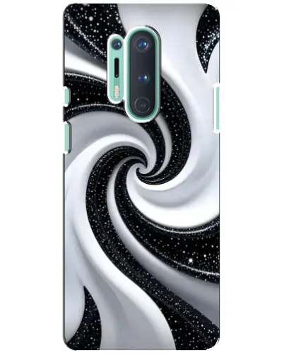 Чохол для OnePlus 8 Pro з картинкою «Чорно-біла спіраль» Чохол для OnePlus 8 Pro з картинкою «Чорно-біла спіраль»