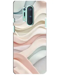 Чохол для OnePlus 8 Pro з картинкою «Пастельні ніжні хвилі»