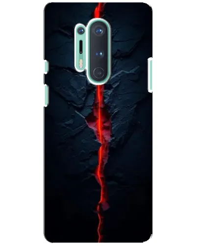 Чохол для OnePlus 8 Pro з картинкою «Червона лавова тріщина» Чохол для OnePlus 8 Pro з картинкою «Червона лавова тріщина»