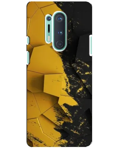 Чохол для OnePlus 8 Pro з картинкою «Золоті уламки геометрії» Чохол для OnePlus 8 Pro з картинкою «Золоті уламки геометрії»