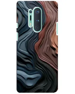 Чохол для OnePlus 8 Pro з картинкою «Кольорові хвилі каньйону»