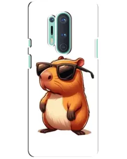 Чехол для OnePlus 8 Pro с картинкой «Капибара в очках» Чехол для OnePlus 8 Pro с картинкой «Капибара в очках»