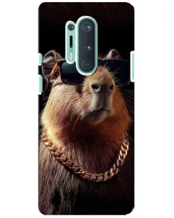Чехол для OnePlus 8 Pro с картинкой «Капибара золотая цепь» Чехол для OnePlus 8 Pro с картинкой «Капибара золотая цепь»