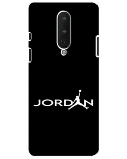 Чохол для OnePlus 8 з картинкою «Jordan White Logo»