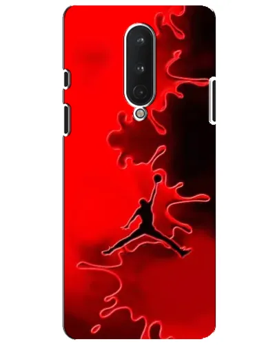 Чохол для OnePlus 8 з картинкою «Jordan Red Smoke»