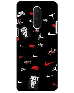 Чохол для OnePlus 8 з картинкою «Nike Mix Pattern»