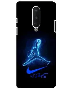 Чохол для OnePlus 8 з картинкою «Jordan Neon Blue»