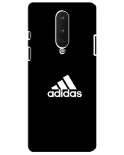 Чохол для OnePlus 8 з картинкою «Чорна класика Adidas»