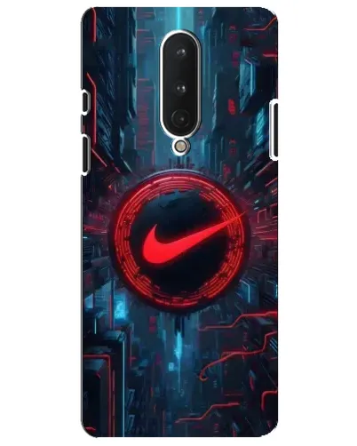 Чохол для OnePlus 8 з картинкою «Техногенний стиль Nike»
