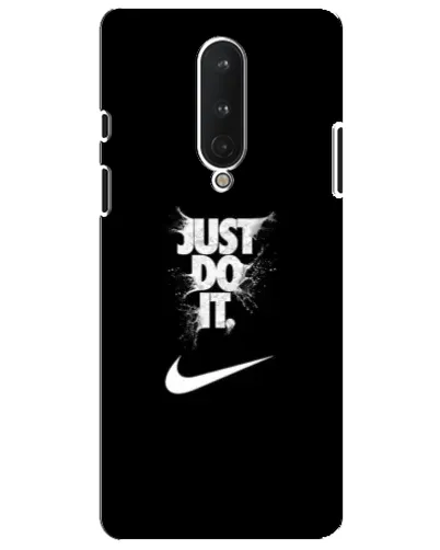 Чохол для OnePlus 8 з картинкою «Текстовий принт Nike»