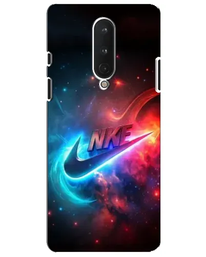 Чохол для OnePlus 8 з картинкою «Вогняний логотип Nike»