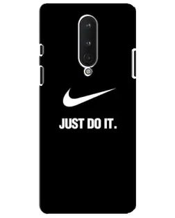 Чохол для OnePlus 8 з картинкою «Класичний принт Nike»