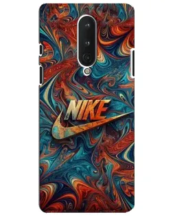 Чохол для OnePlus 8 з картинкою «Nike в абстракції»