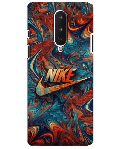 Чохол для OnePlus 8 з картинкою «Nike в абстракції»