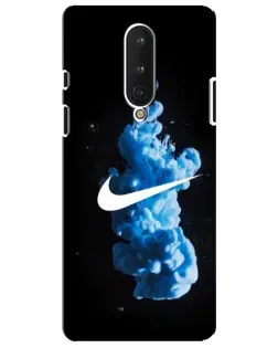 Чохол для OnePlus 8 з картинкою «Nike та синій дим»