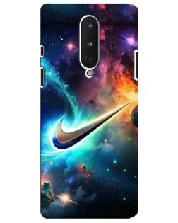 Чохол для OnePlus 8 з картинкою «Космічний Nike Swoosh»
