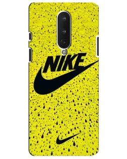 Чохол для OnePlus 8 з картинкою «Жовтий текстурний Nike»