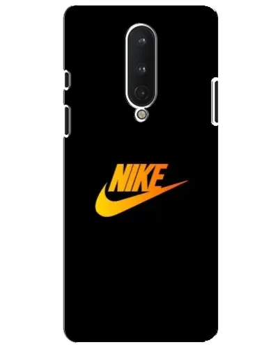 Чохол для OnePlus 8 з картинкою «Золотий логотип Nike»