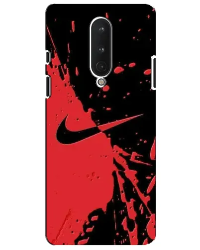 Чехол для OnePlus 8 с картинкой «Красные брызги Nike» Чехол для OnePlus 8 с картинкой «Красные брызги Nike»