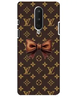 Чохол для OnePlus 8 з картинкою «LV з бантом»