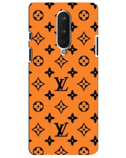 Чохол для OnePlus 8 з картинкою «Помаранчевий стиль LV»