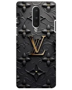 Чохол для OnePlus 8 з картинкою «Шкіряна текстура LV»