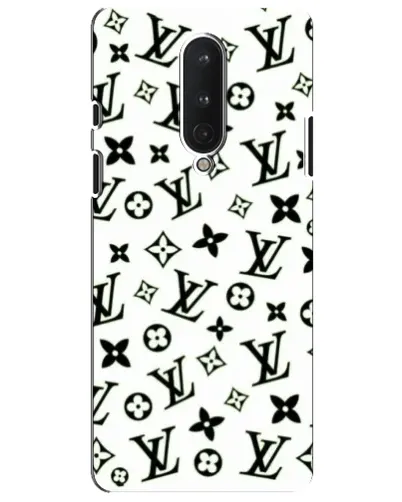 Чохол для OnePlus 8 з картинкою «Монохромний хаос LV»