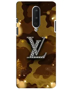 Чохол для OnePlus 8 з картинкою «Камуфляжний Louis Vuitton»