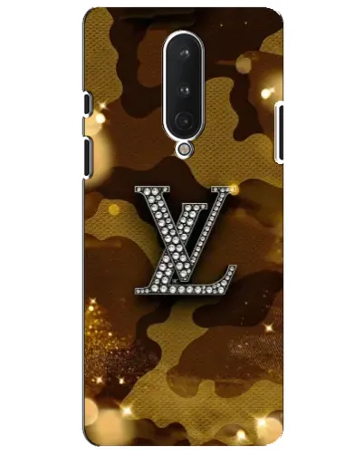 Чохол для OnePlus 8 з картинкою «Камуфляжний Louis Vuitton»