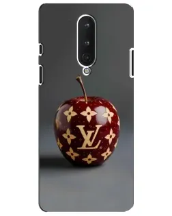 Чохол для OnePlus 8 з картинкою «Червоне яблуко LV»