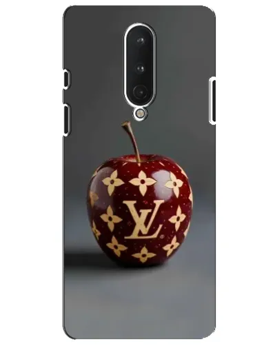 Чохол для OnePlus 8 з картинкою «Червоне яблуко LV»