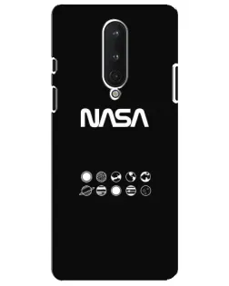 Чехол для OnePlus 8 с картинкой «NASA — технический принт»