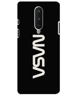 Чехол для OnePlus 8 с картинкой «NASA — вертикальный логотип»