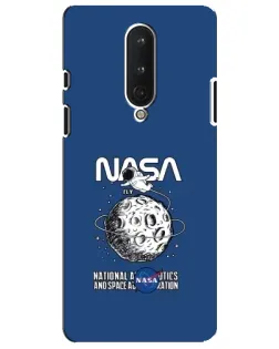 Чехол для OnePlus 8 с картинкой «NASA — лунная миссия»