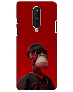 Чохол для OnePlus 8 з картинкою «Bored Ape в червоному» Чохол для OnePlus 8 з картинкою «Bored Ape в червоному»