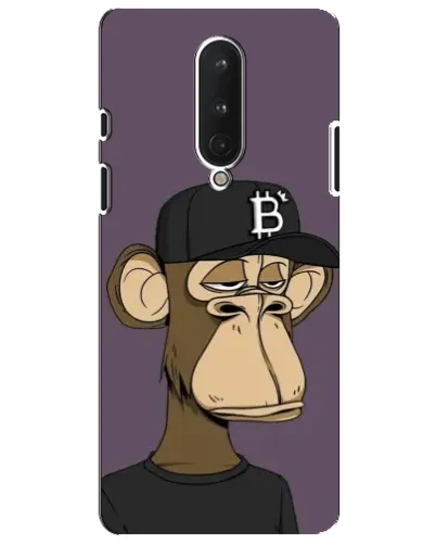 Чохол для OnePlus 8 з картинкою «Bored Ape в кепці»