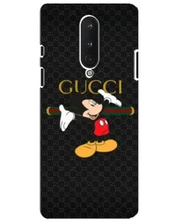 Чехол для OnePlus 8 с картинкой «Микки Маус Gucci»