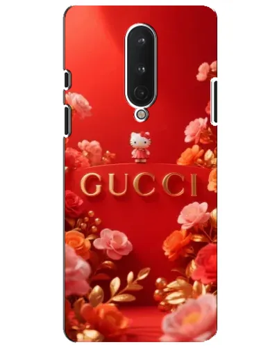 Чехол для OnePlus 8 с картинкой «Gucci — золотой сад»