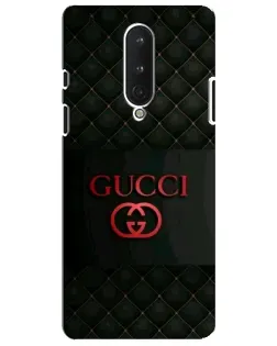 Чехол для OnePlus 8 с картинкой «Gucci — стеганый черный»