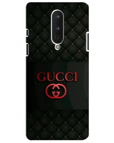 Чехол для OnePlus 8 с картинкой «Gucci — стеганый черный»